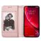 iPhone 12 Pro Max - 9-korts Läder Fodral - Roséguld
