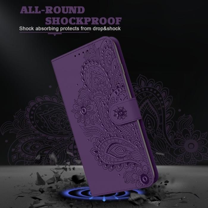 Bild 5, Samsung Galaxy S21 Ultra - Flower Mandala Fodral - Lila