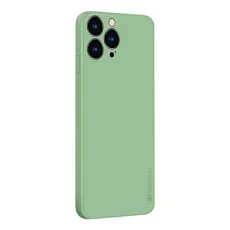 iPhone 13 Pro Max - PINWUYO Liquid Silikon Skal - Grön