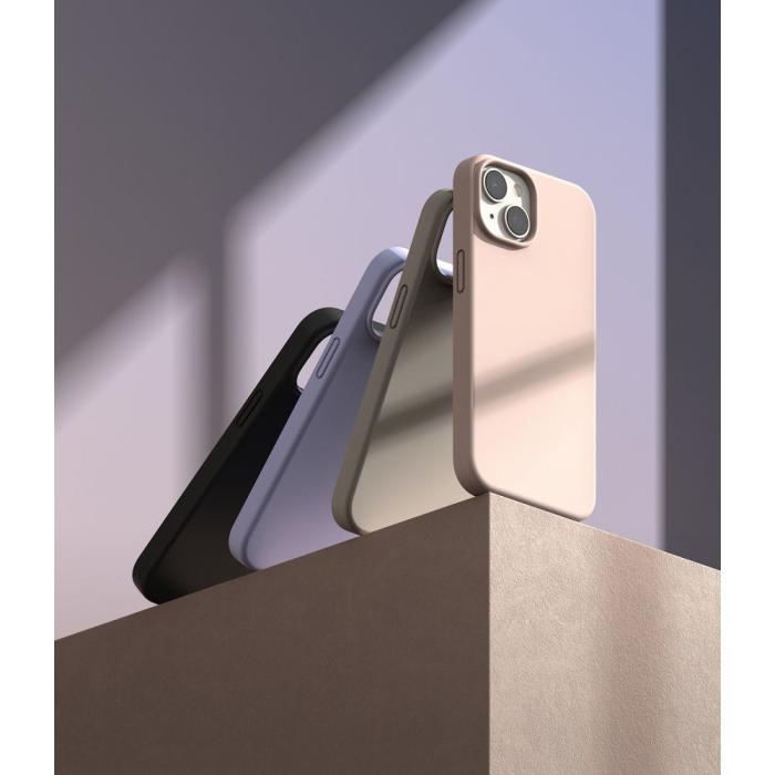 Bild 4, Ringke iPhone 14 Skal Silicone Lavender