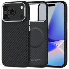 Tech-Protect iPhone 17 Pro Max Skal MagSafe ION Carbon Svart