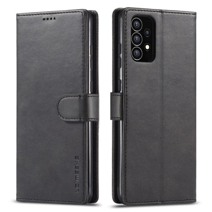 Bild 1, LC.IMEEKE Samsung Galaxy A53 5G Fodral Läder Svart