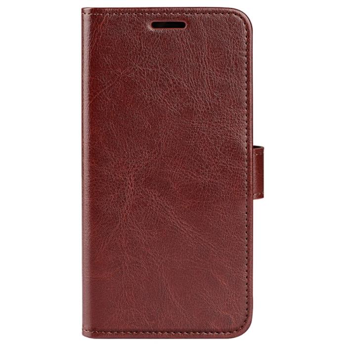 Bild 5, iPhone 16 Fodral Läder Crazy Horse Brun