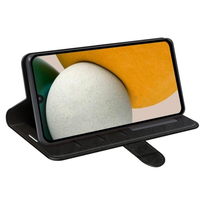 Bild 3, Samsung Galaxy A15 5G Fodral Läder Svart