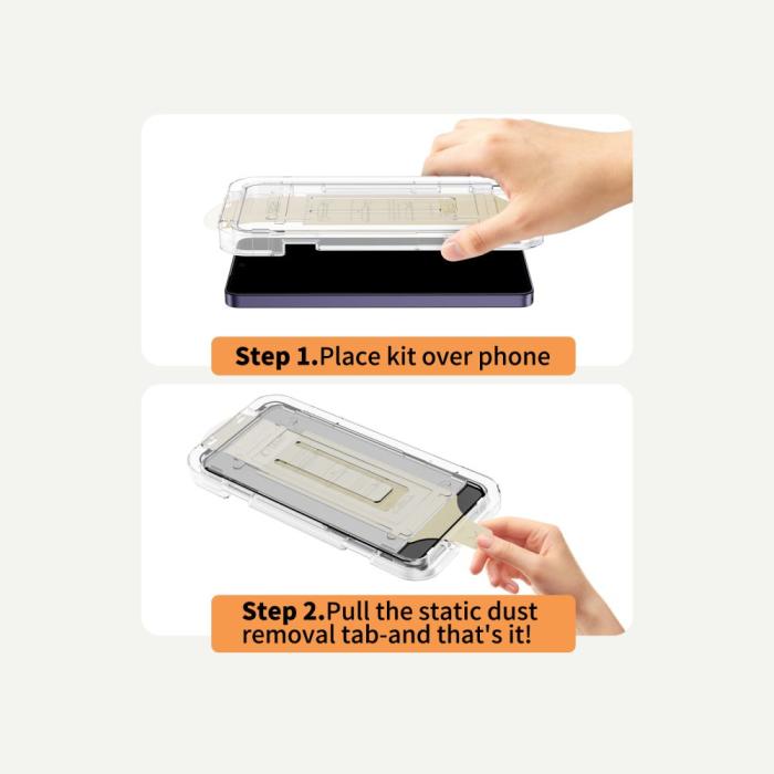 Bild 6, Tech-Protect Samsung Galaxy S26 Ultra Skärmskydd QuickSetAR+