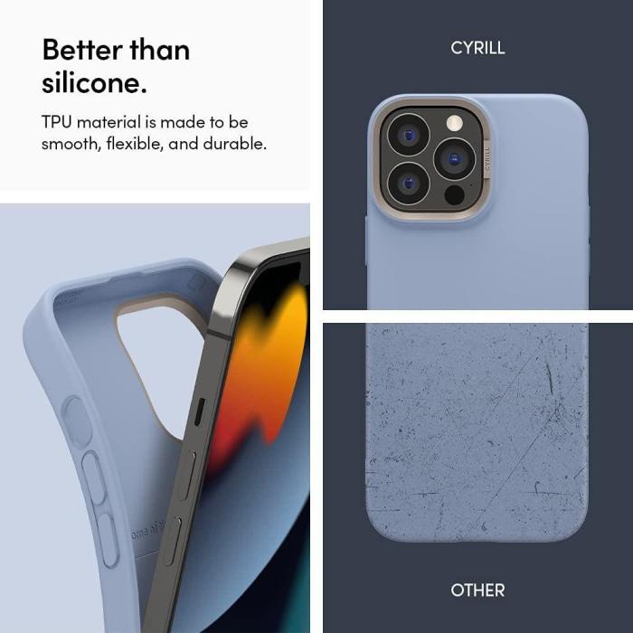 Bild 6, Spigen Cyrill iPhone 13 Pro Max Skal Color Brick Sky Blue