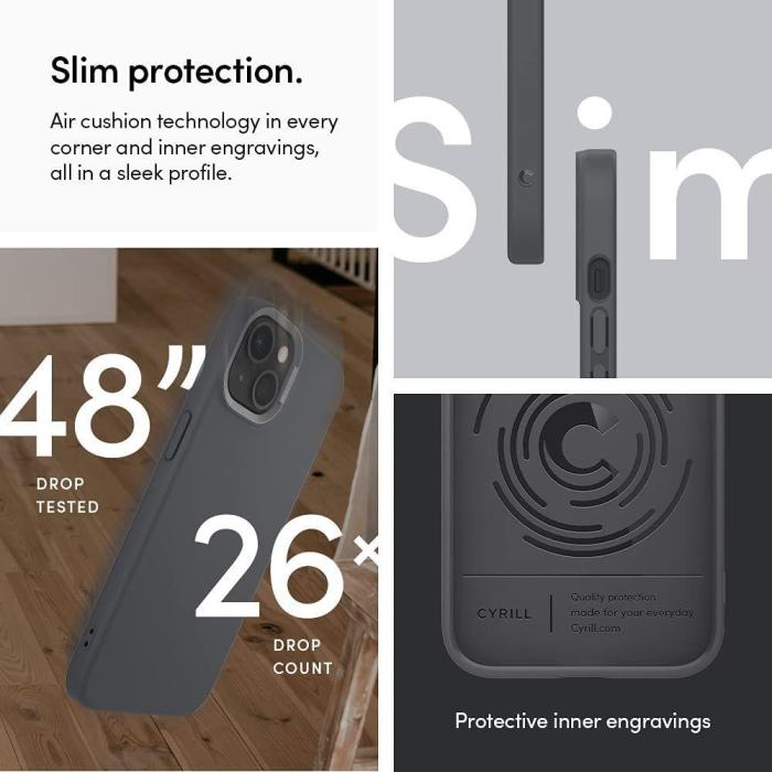 Bild 4, Spigen Cyrill iPhone 13 Skal Color Brick Dusk