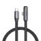 Mcdodo 1.2m 65W PD USB-C - USB-C Elbow Kabel Svart