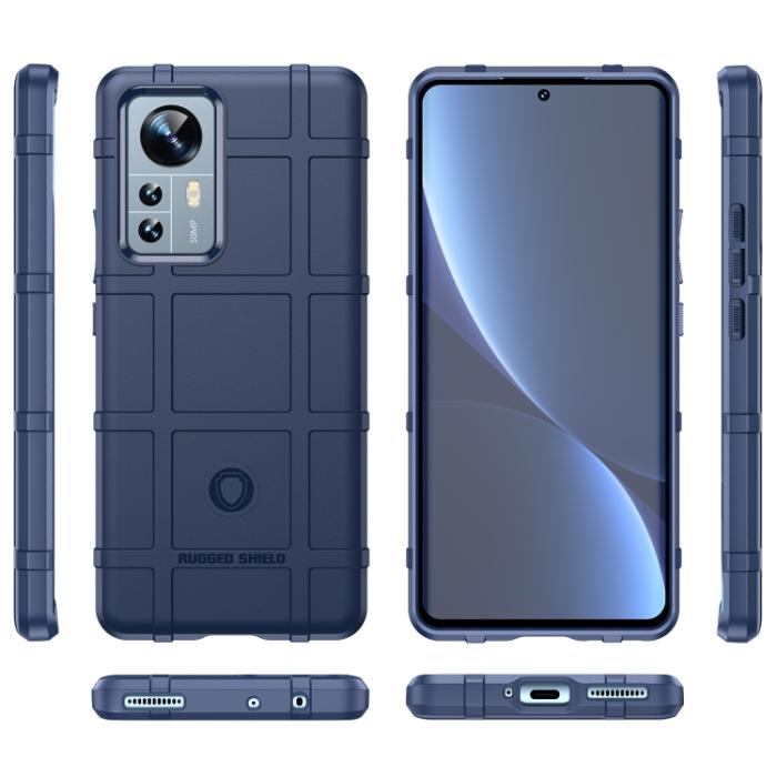 Bild 2, Xiaomi 12 Pro Skal Robust Blå