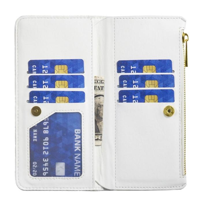 Bild 4, Samsung Galaxy S23 Plus Fodral Diamond Multifunktionell Vit