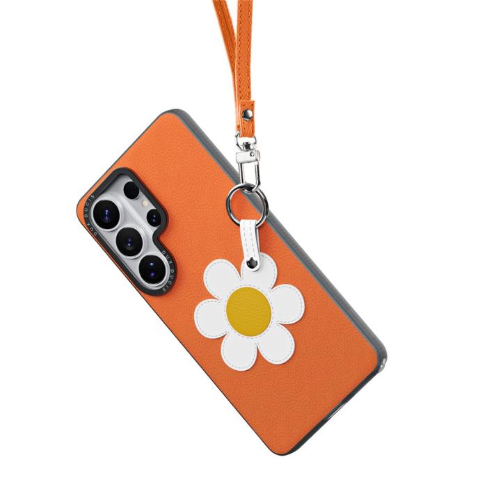 Bild 3, DUX DUCIS Samsung Galaxy S26 Ultra Skal PU-Läder Blomma