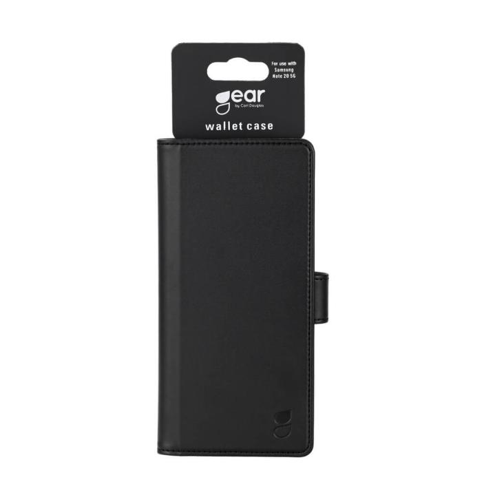 Bild 2, GEAR Samsung Galaxy Note 20 Fodral Läder Svart