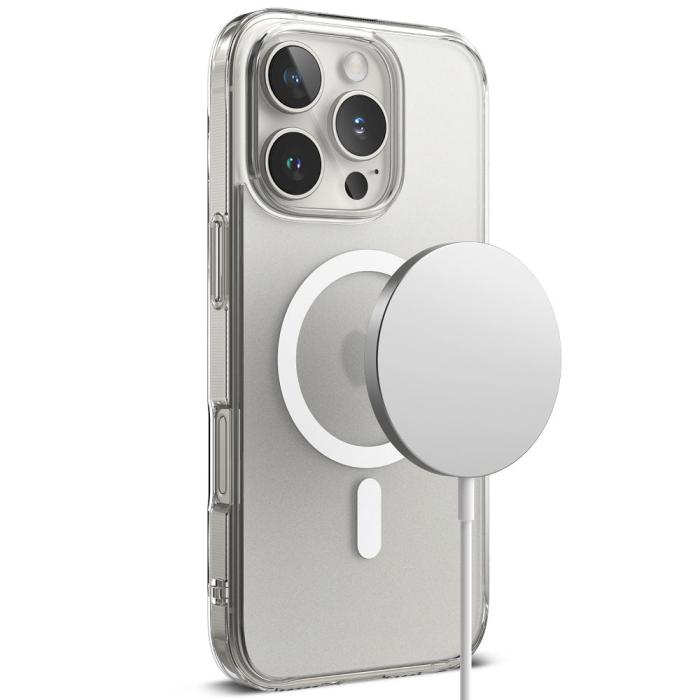 Bild 4, Ringke iPhone 16 Pro Max Skal MagSafe Fusion Matt Transparent