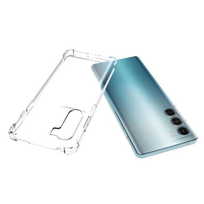 Bild 4, Motorola Moto G200 Skal Shockproof TPU Transparent