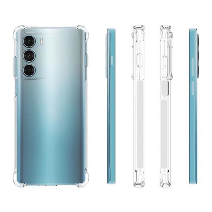 Bild 5, Motorola Moto G200 Skal Shockproof TPU Transparent