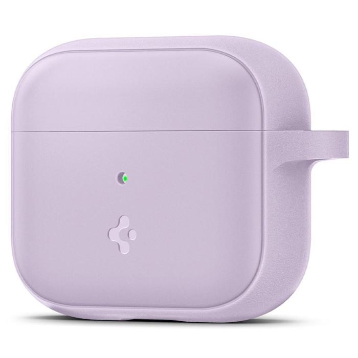 Bild 2, Spigen AirPods 3 Skal Silikon Fit Lavender