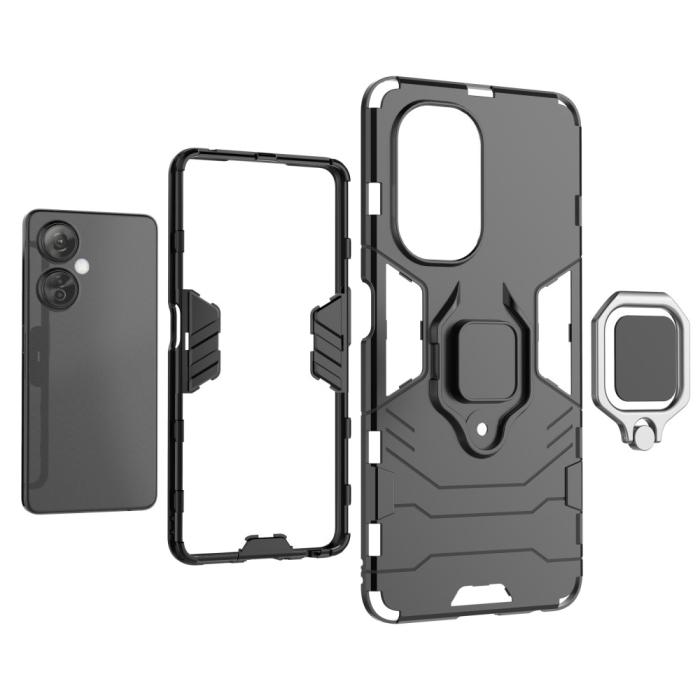 Bild 4, OnePlus Nord CE 3 Lite 5G Skal Hybrid Armor Ring Svart