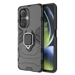 OnePlus Nord CE 3 Lite 5G Skal Hybrid Armor Ring Svart