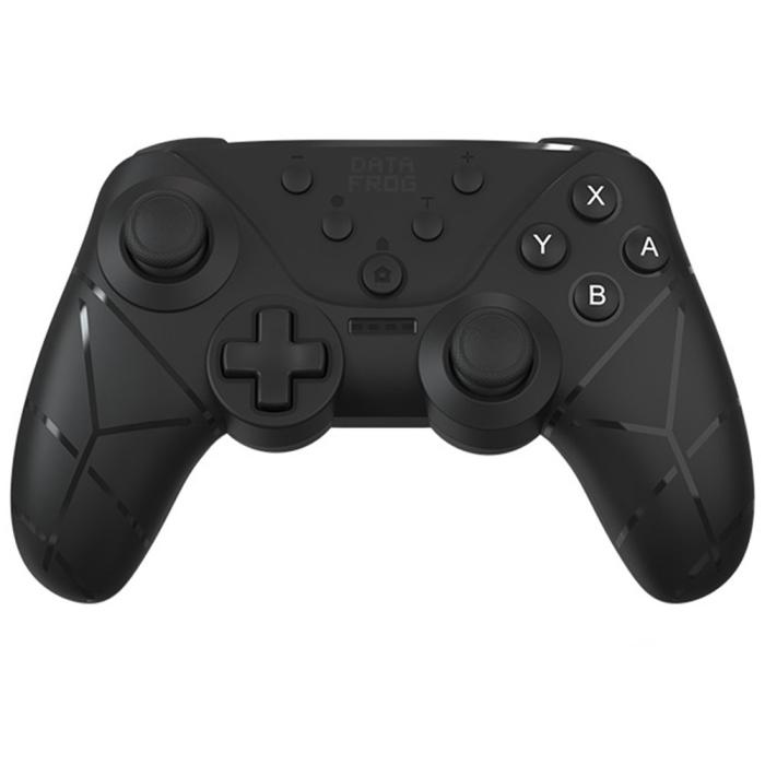 Bild 1, DATA FROG Trådlös Handkontroll För Nintendo Switch/PC Svart