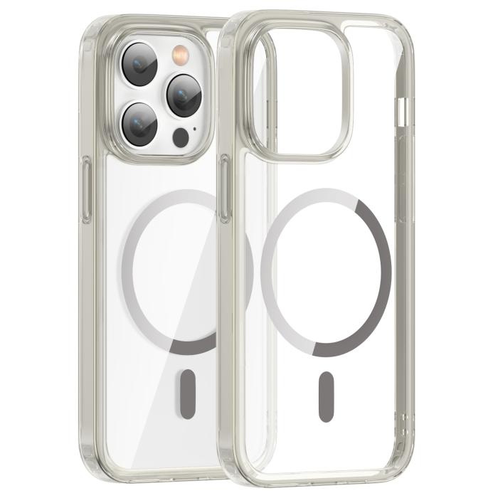 Bild 2, ColorPop iPhone 14 Pro Max Skal CH MagSafe Transparent/Titanium