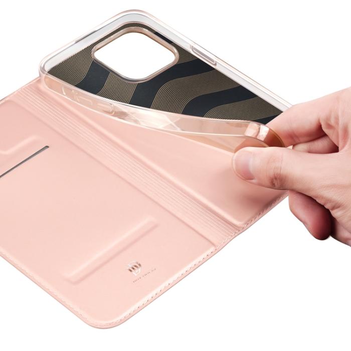 Bild 6, DUX DUCIS iPhone 14 Pro Max Fodral Skin Pro Roséguld