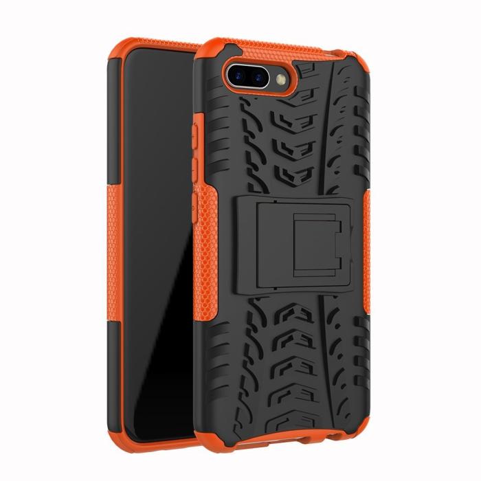 Bild 1, Huawei Honor 10 - Ultimata stöttåliga skalet med stöd - Orange