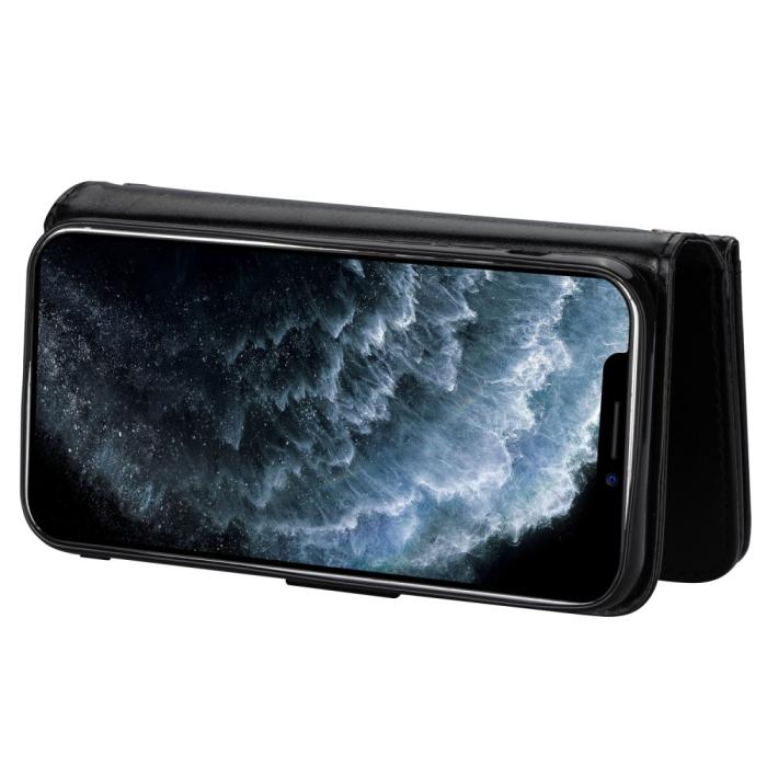 Bild 4, iPhone 12 Pro Max - 9-korts 2in1 Magnet/Fodral - Svart