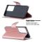 Samsung Galaxy S21 Ultra - Litchi Shark Fodral - Roséguld