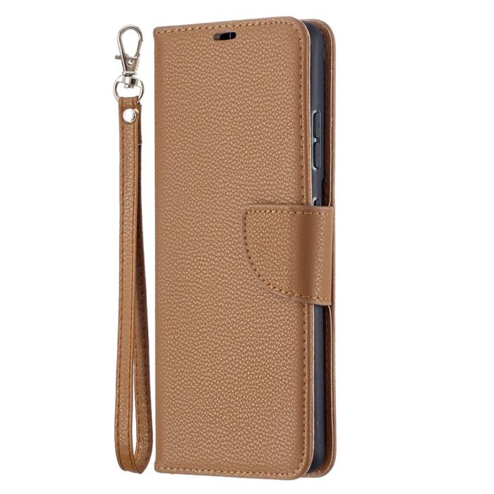 Bild 3, Samsung Galaxy S21 Ultra - Litchi Shark Fodral - Brun
