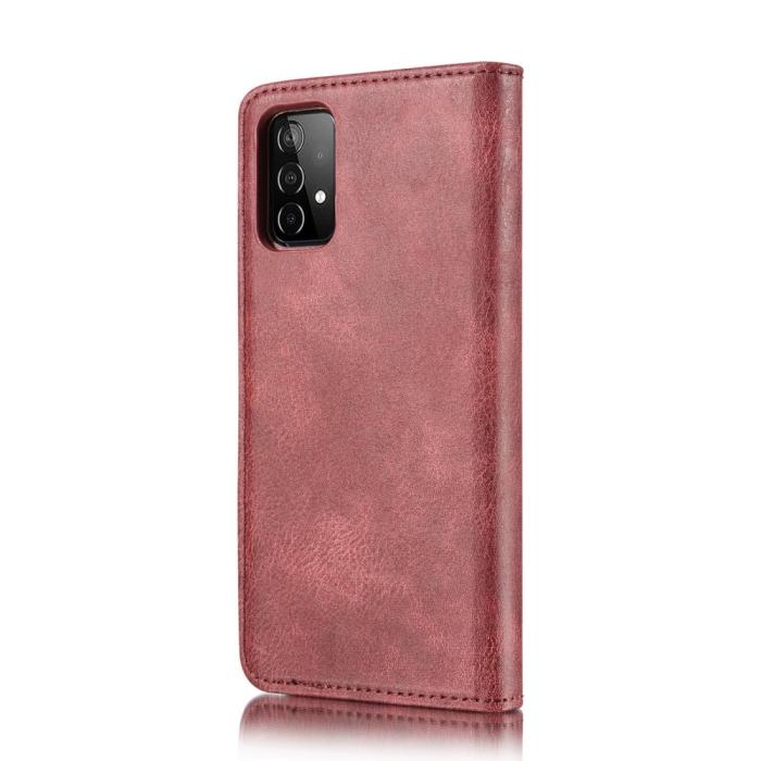 Bild 4, Samsung Galaxy A52 / A52s - DG.MING 2in1 Magnet Fodral - Vinröd