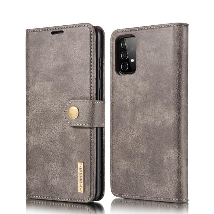 Bild 2, Samsung Galaxy A52 / A52s - DG.MING 2in1 Magnet Fodral - Grå