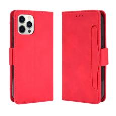 iPhone 13 Pro Max - Fodral Med Avtagbart Kortfodral - Röd