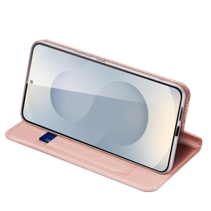 Bild 5, DUX DUCIS Samsung Galaxy S25 Edge Fodral Skin Pro Roséguld