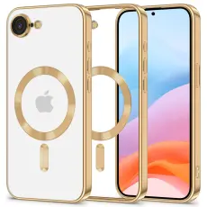 Tech-Protect iPhone 17e / 16e Skal MagSafe MagFlex Shiny Gold