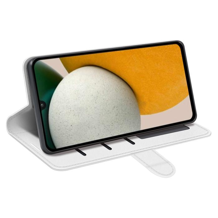Bild 3, Samsung Galaxy A15 5G Fodral Läder Vit