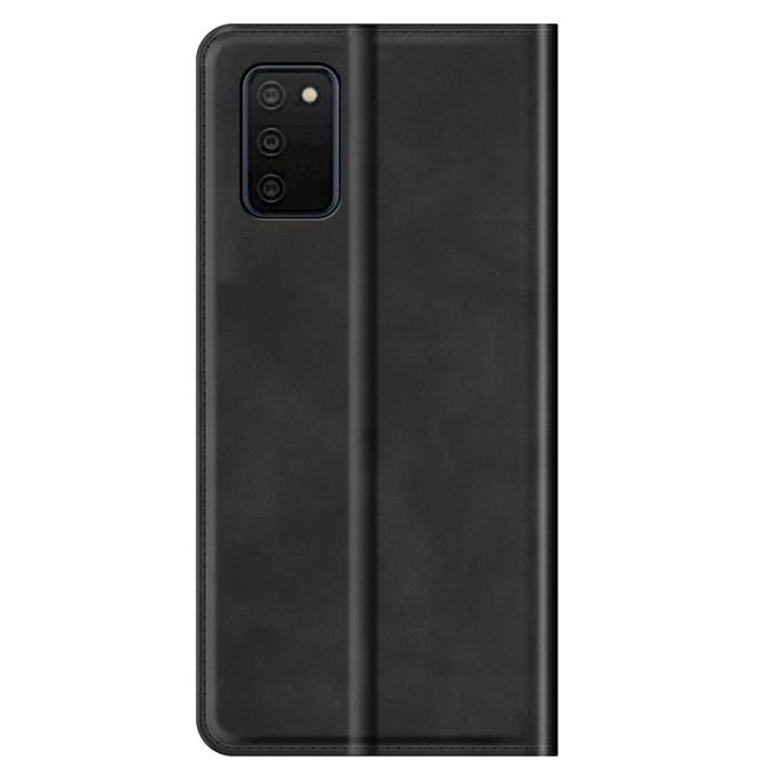Bild 3, Samsung Galaxy A03s Magnetisk Flip Fodral Svart
