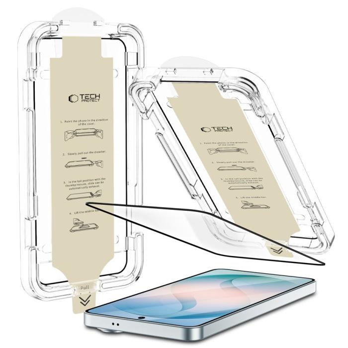 Bild 2, Tech-Protect Samsung Galaxy S26 Plus Skärmskydd QuickSetAR+