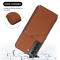 Samsung Galaxy S22 Skal Skin Touch Med Kortfack Brun