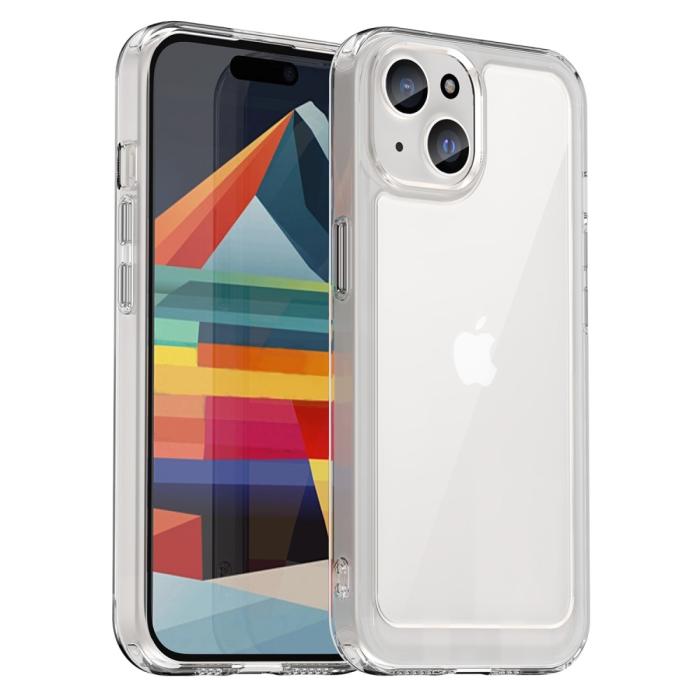 Bild 1, iPhone 15 Skal Akryl/TPU Transparent
