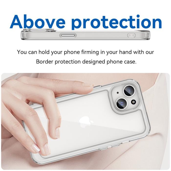 Bild 3, iPhone 15 Skal Akryl/TPU Transparent