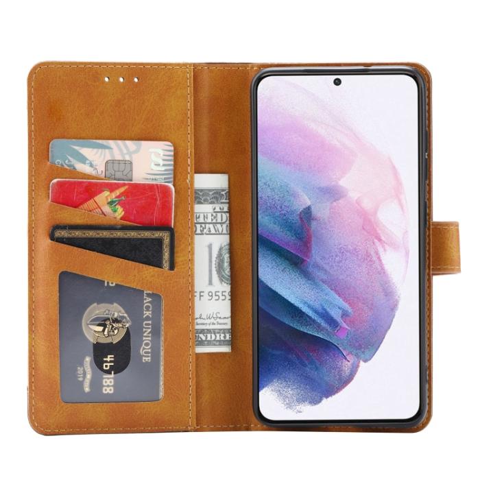 Bild 4, Samsung Galaxy S21 FE Fodral Premium Med Frontficka Svart