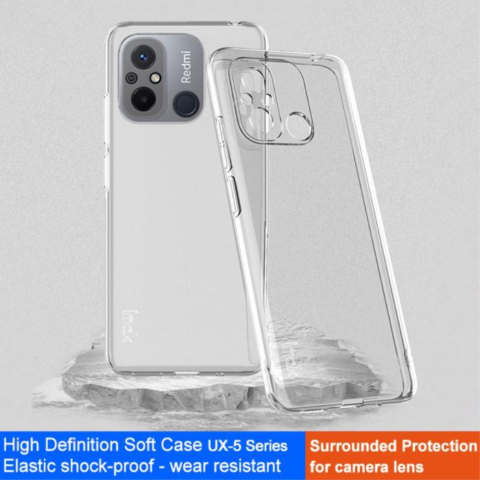 Bild 2, IMAK Xiaomi Redmi 12C 4G Skal TPU Transparent