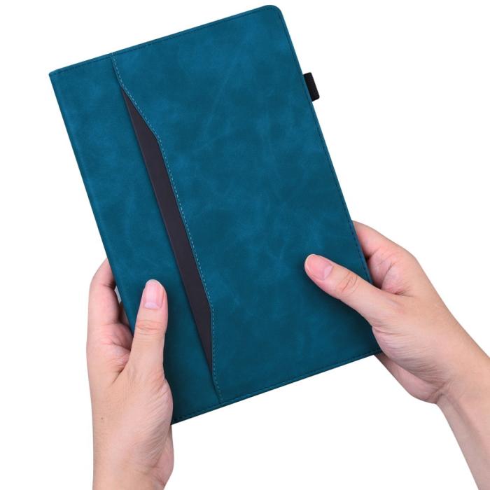 Bild 6, Lenovo Tab M10 Plus Gen 3 Fodral Frontficka Och Pennhållare Mörk Blå