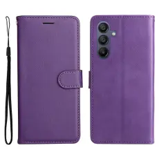 Samsung Galaxy A16 Fodral L&auml;der Lila