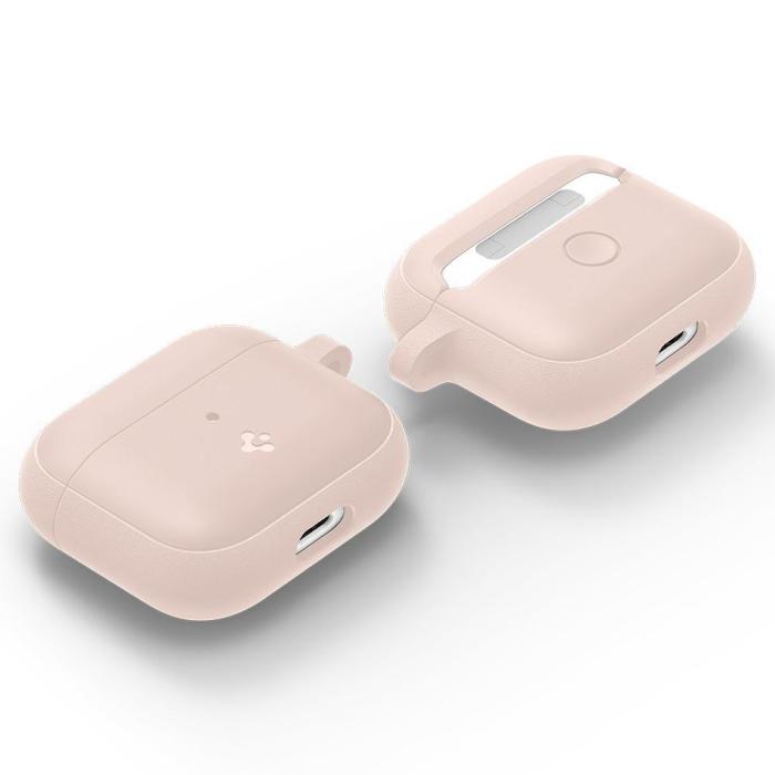 Bild 4, Spigen AirPods 3 Skal Silikon Fit Pink Sand