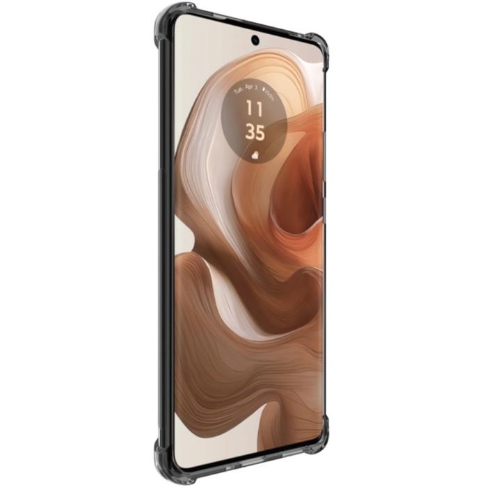 Bild 3, IMAK Motorola Edge 50 Ultra 5G TPU Skal Tonad Svart
