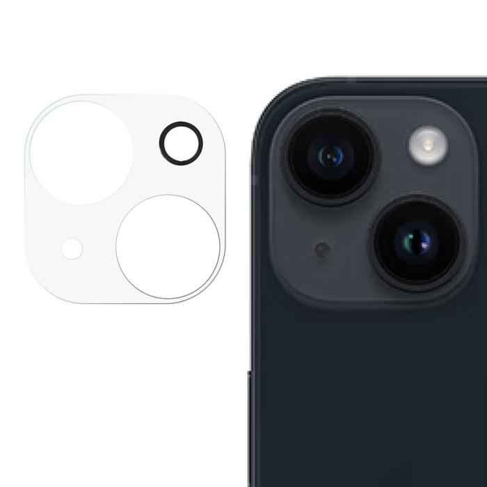 Bild 1, iPhone 15 / 15 Plus Linsskydd Skärmskydd Härdat Glas