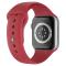 Apple Watch 38/40/41 mm Silikon Armband (M/L) Crimson