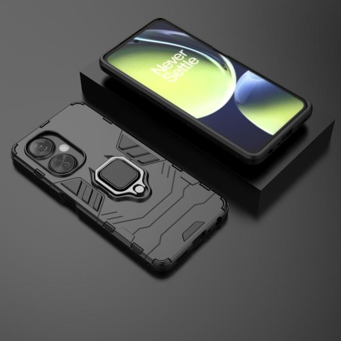 Bild 5, OnePlus Nord CE 3 Lite 5G Skal Hybrid Armor Ring Svart