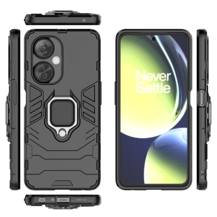 Bild 6, OnePlus Nord CE 3 Lite 5G Skal Hybrid Armor Ring Svart